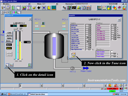 تنظیم حلقه در سیستم DeltaV چگونه است؟