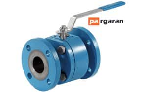 شیر توپی یا ball valve چند تکه