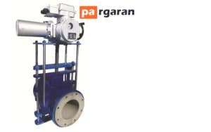 شیر گلویی با عملگر موتور الکتریکی