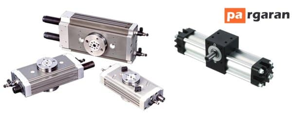 سیلندر روتاری پنوماتیک | جک چرخشی پنوماتیک | Pneumatic rotary cylinder محدود