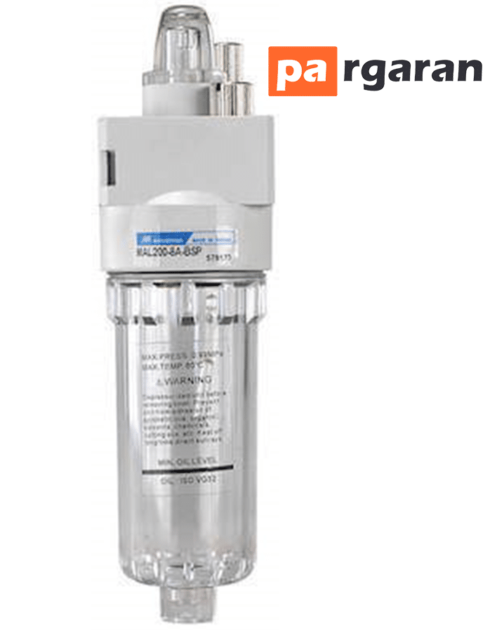 روان کننده پنوماتیک | Pneumatic lubricator