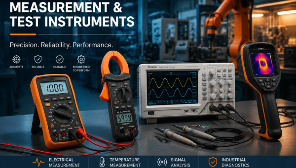 ابزارهای اندازه‌ گیری و تست | Measurement & Test Instruments