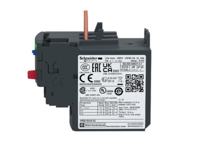 Schneider Electric lrd06 protective relay