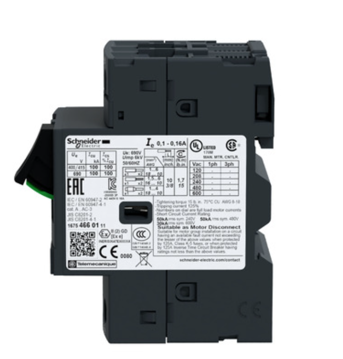 Schneider Electric gv2me05 therma magnetic circuit breaker