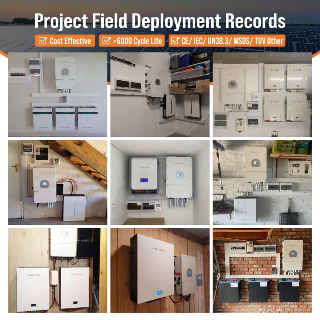 SUNARK 5.12KW Lithium Battery Energy Storage System