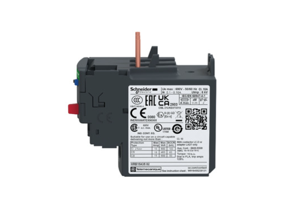 Schneider electric lrd32 protective relay
