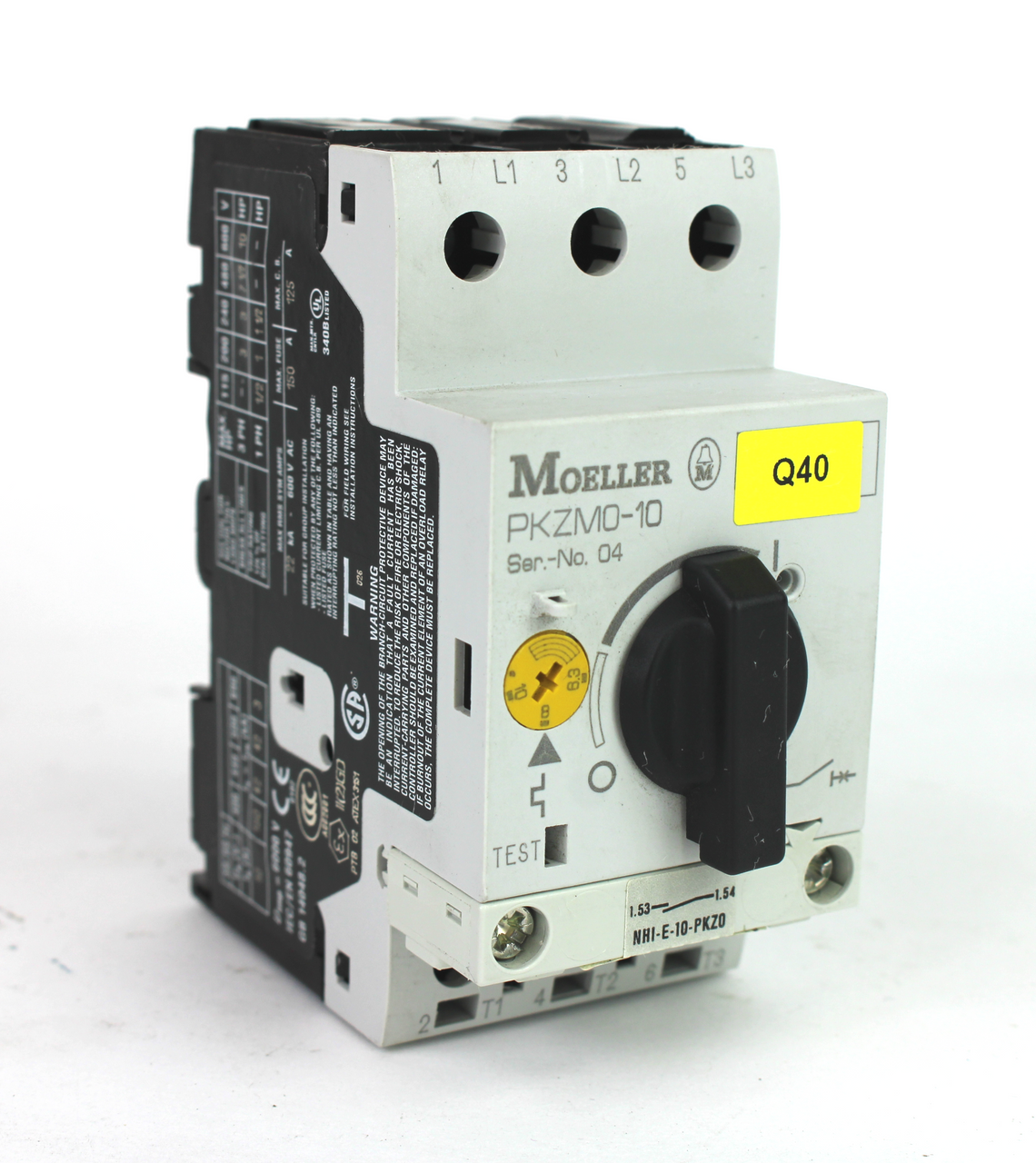 Moeller PKZM0-10...32 Motor Protection Circuit Breaker