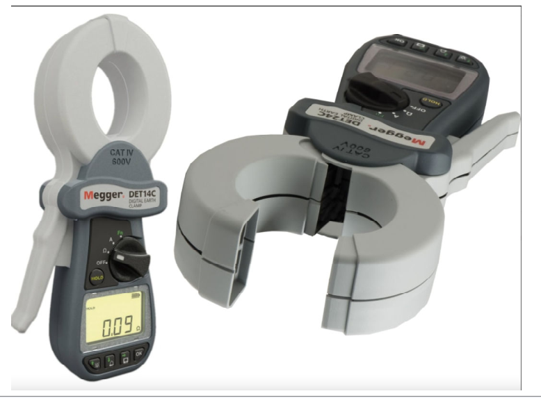 Megger DET-14C Digital Earth Clamp Tester