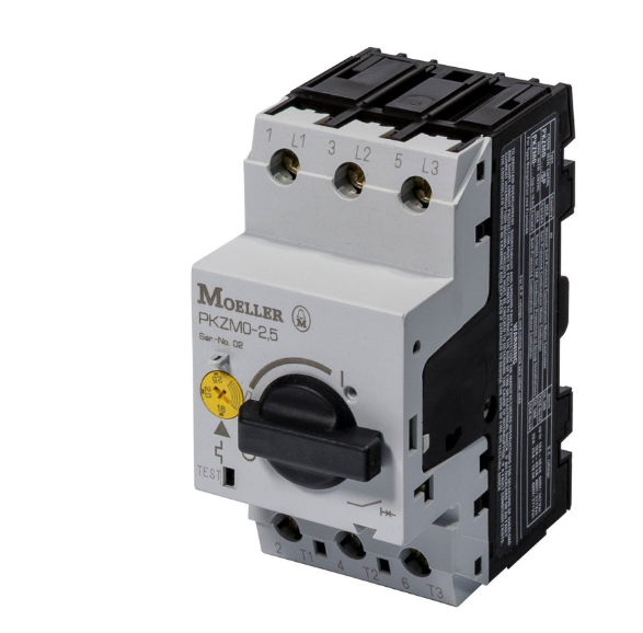 Eaton PKZM0 Thermal-Magnetic Motor Breaker, 0.25–10 A