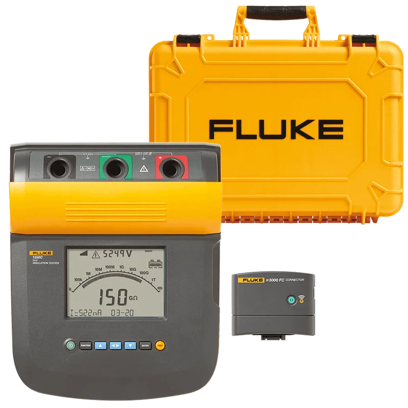 فلوک مدل 1550C یک تستر عایق ولتاژ بالا تا 5kV