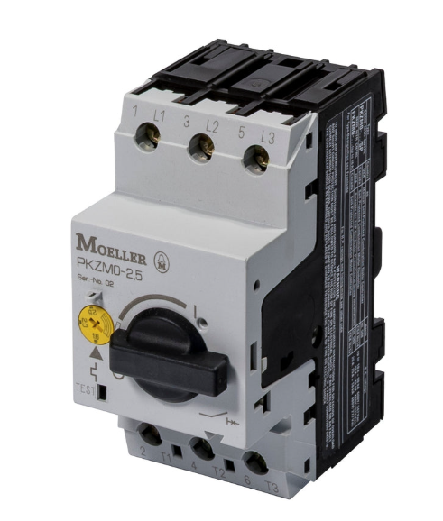 Moeller PKZM0-0.25...6.3 Thermal-Magnetic Motor Protection Circuit Breaker