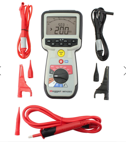 Megger MIT420/2 Insulation & Continuity Tester