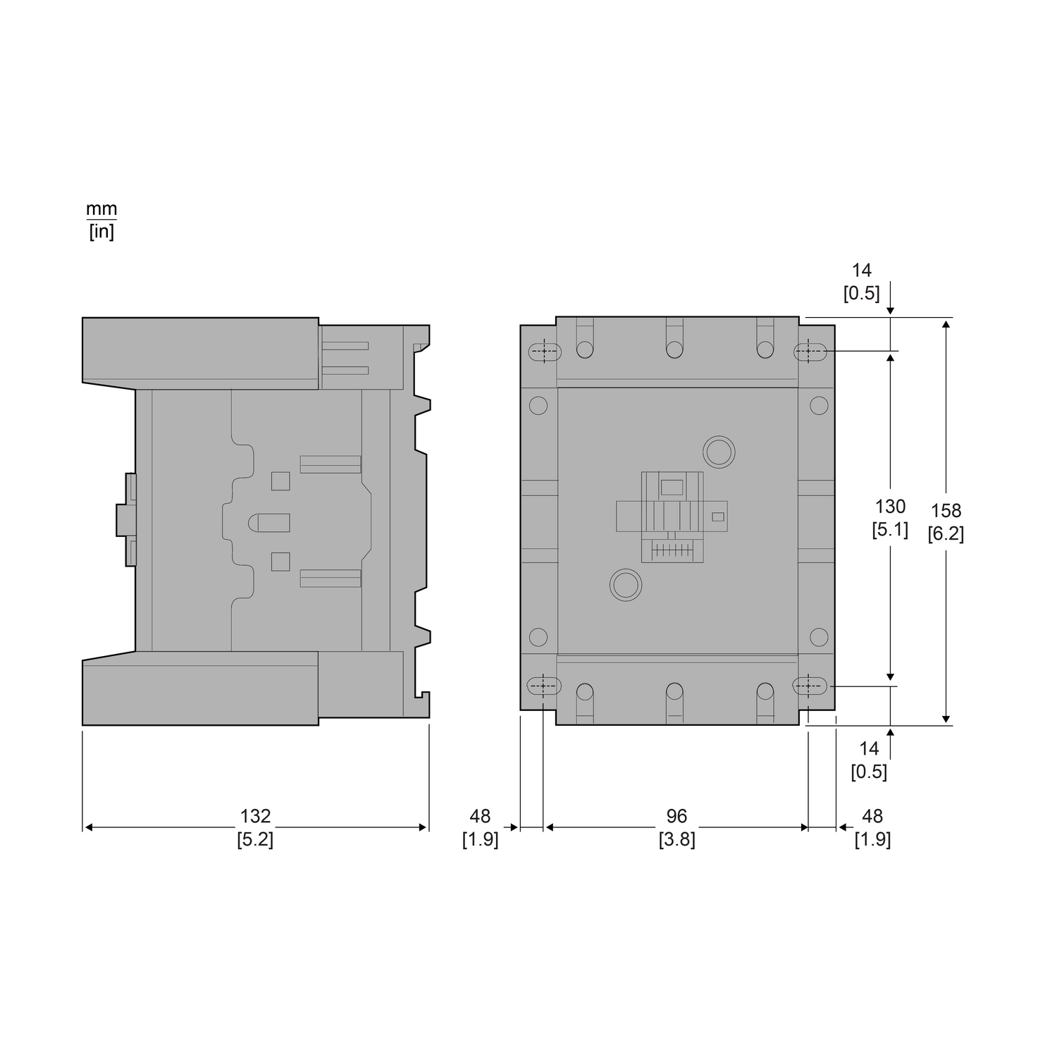 کنتاکتور برند اشنایدر الکتریک مدل Lc1d150m7
