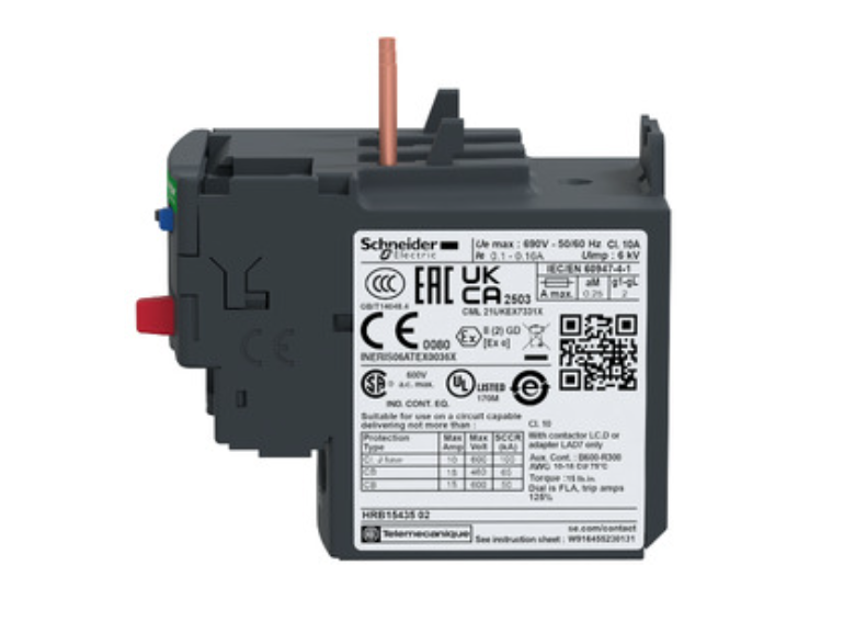 Schneider Electric lrd04 protective relay
