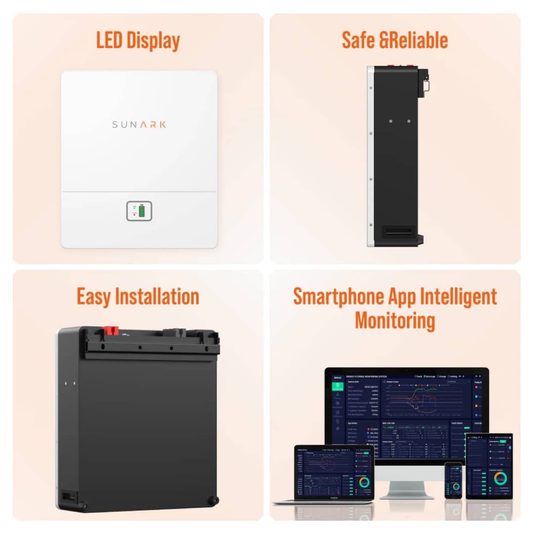 SUNARK 5.12KW Lithium Battery Energy Storage System