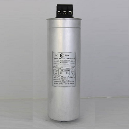 خازن سه فاز سیلندری، 525V ،20 KVAR برند PKC