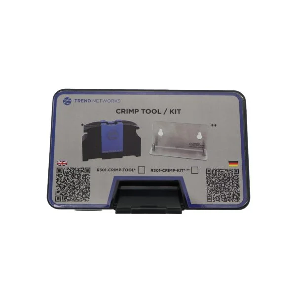 کیت کامل پرس و ابزار کریمپ فیبر نوری با متعلقات برند ترند مدل R301-CRIMP-KIT
