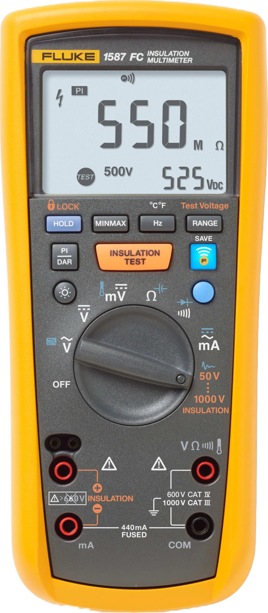 مولتی‌ متر عایق Fluke 1587 FC – اورجینال