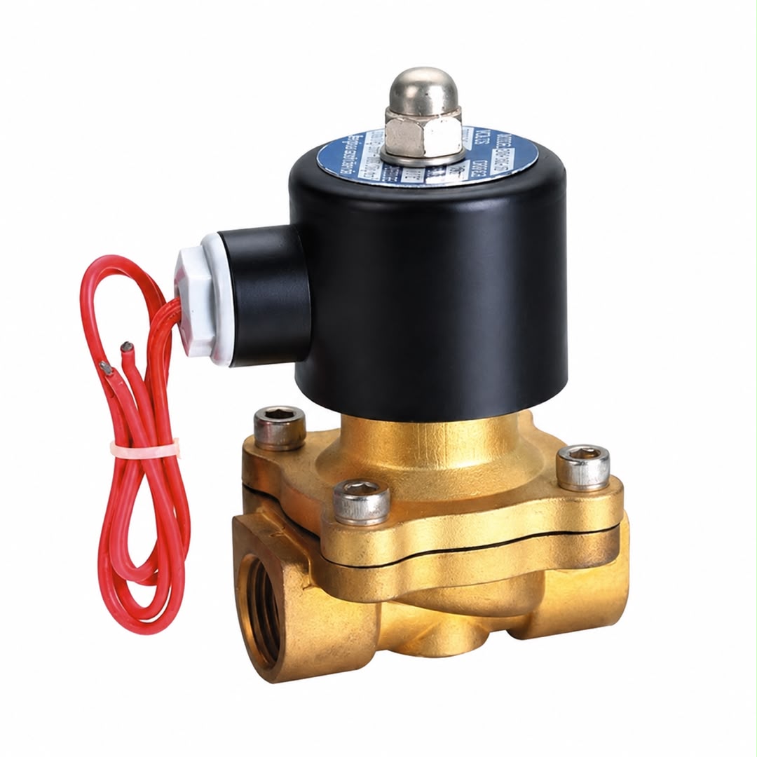شیر برقی آبی آلیاژی برند یونی-دی (UNI-D) سایز 1/4-1 اینچ