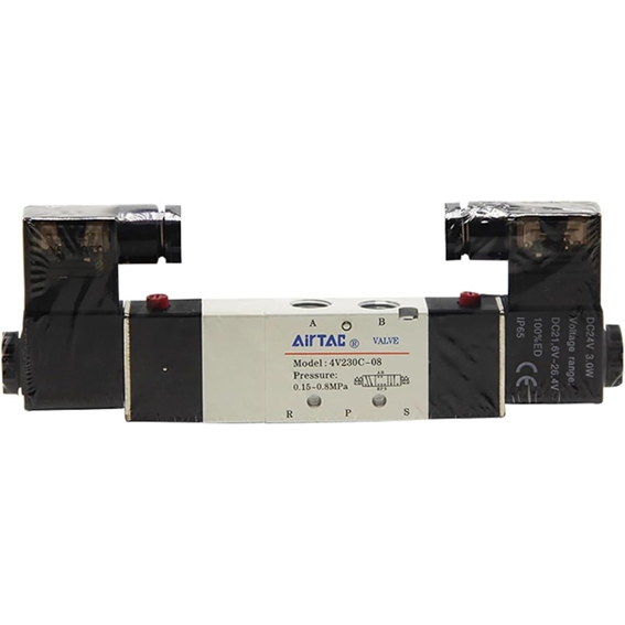شیر برقی پنوماتیک  برند ایرتک مدل 4v230-08