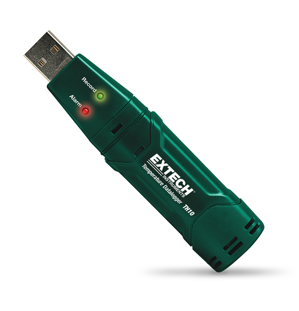 خرید دیتالاگر دما با رابط USB مدل TH10 برند اکستک