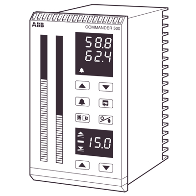 کنترلر فرآیندی ABB مدل COMMANDER 500