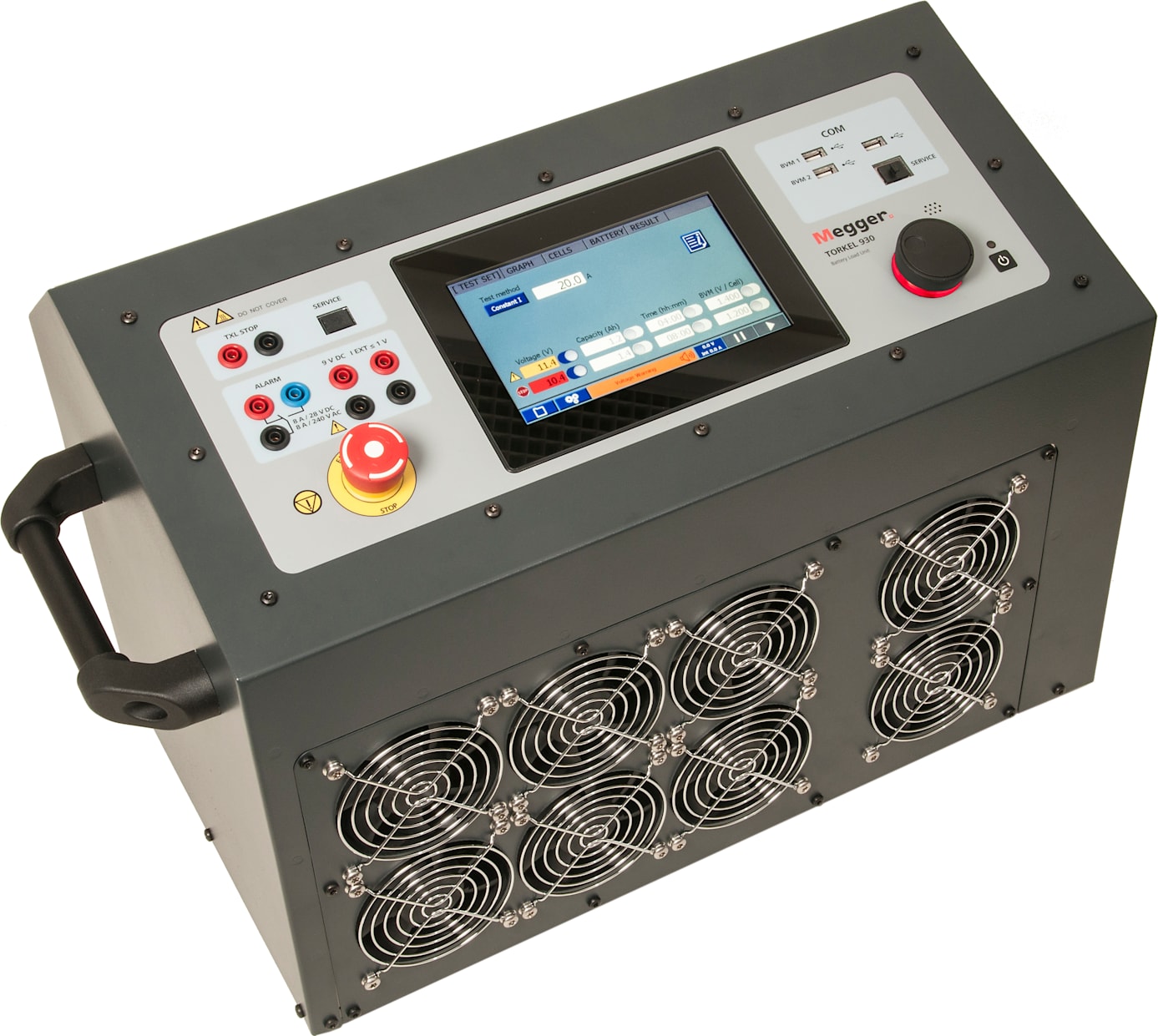 سیستم تست تخلیه باتری Torkel 910 برند مگر