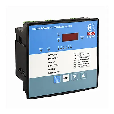 رگولاتور بانک خازنی برند PKC مدل PRA08