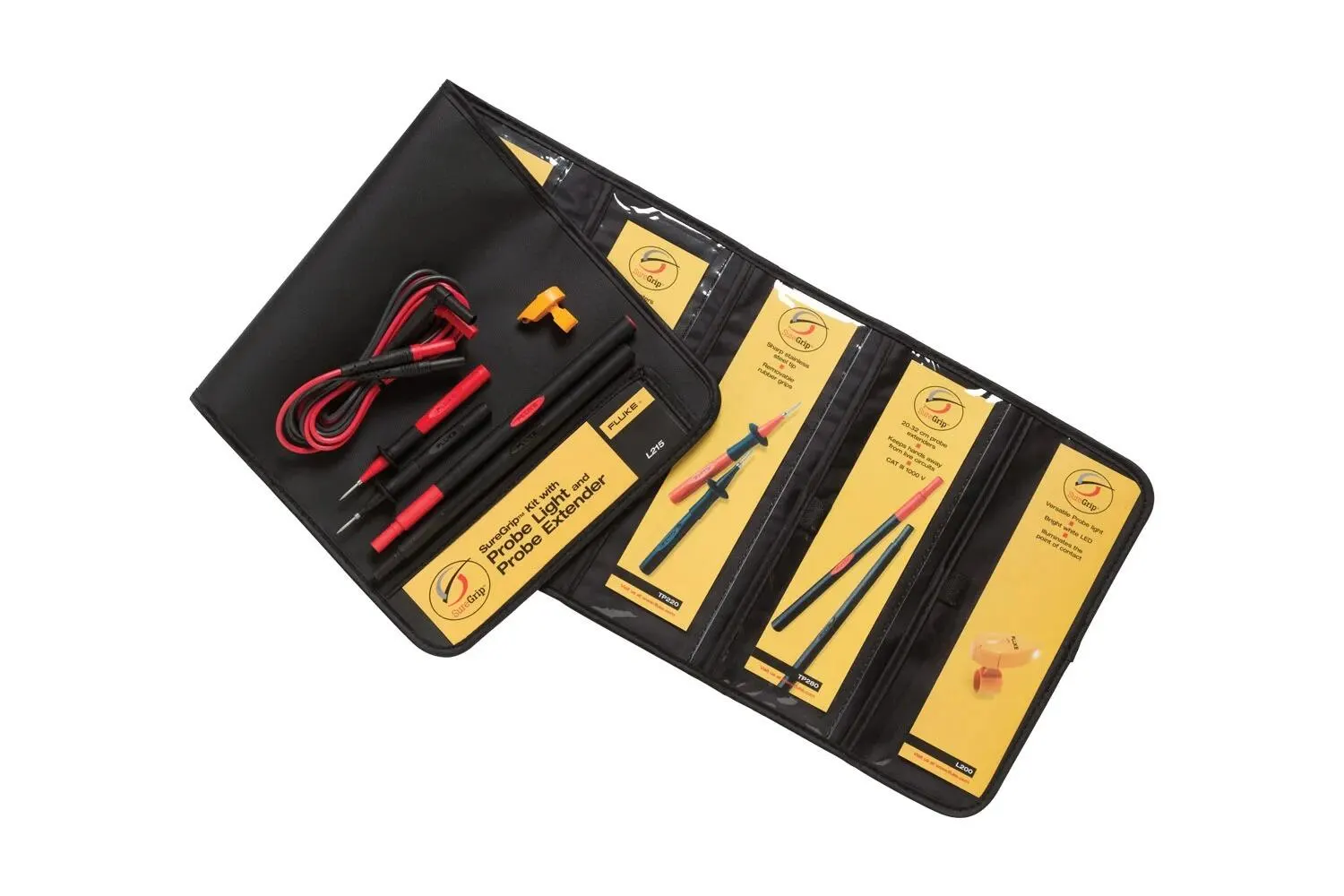 کیت SureGrip با چراغ و اگزندر پراب فلوک مدل L215