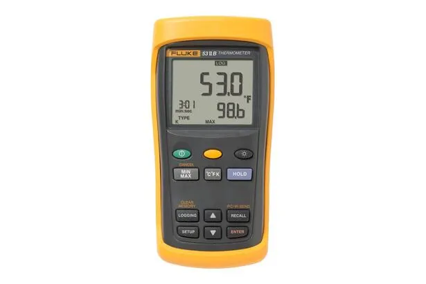 ترمومتر دیجیتال تماسی فلوک مدل 53 II B/50Hz