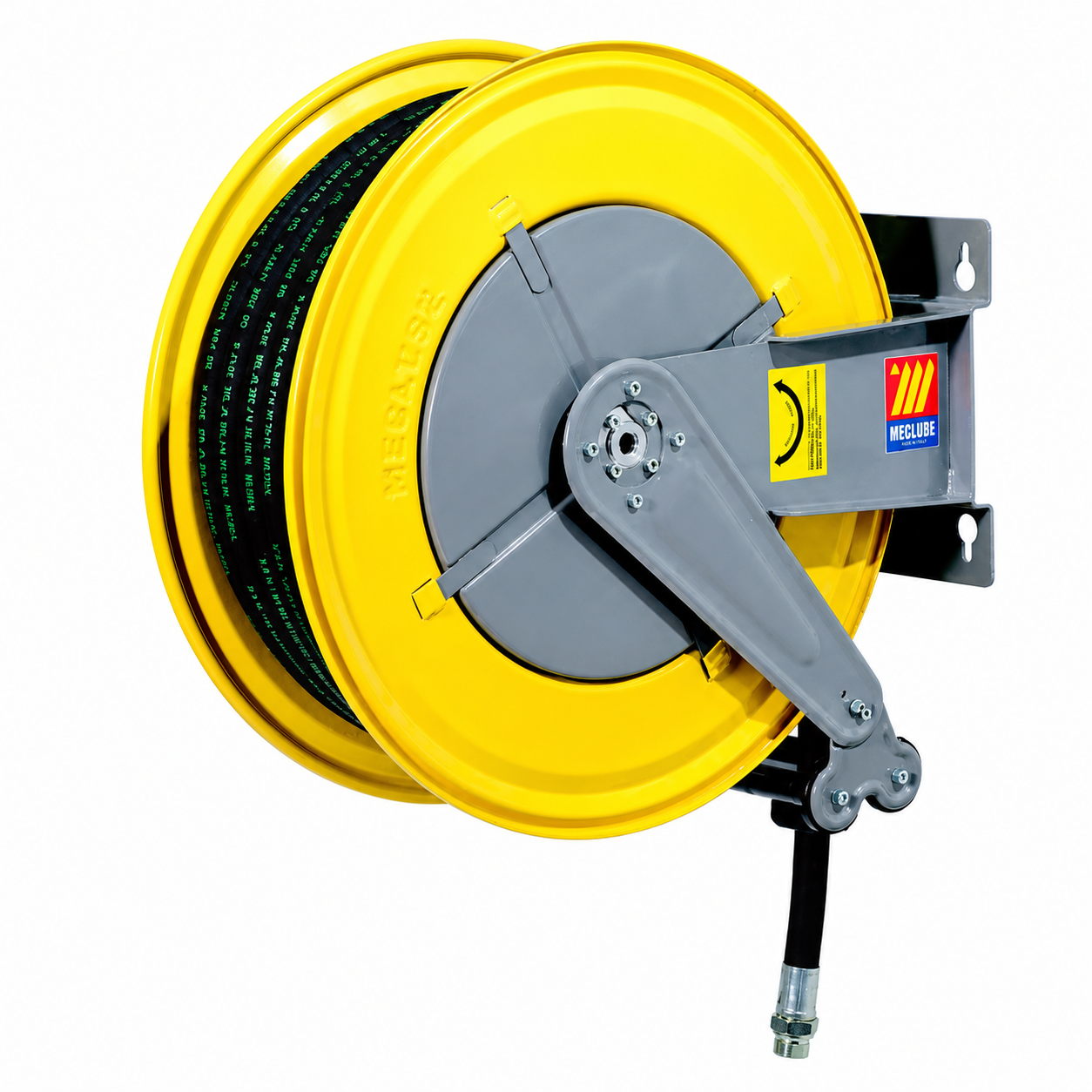 خرید شلنگ جمع کن مناسب گریس 500 بار inlet M1/2, outlet M1/2 bsp برند مک‌لوب