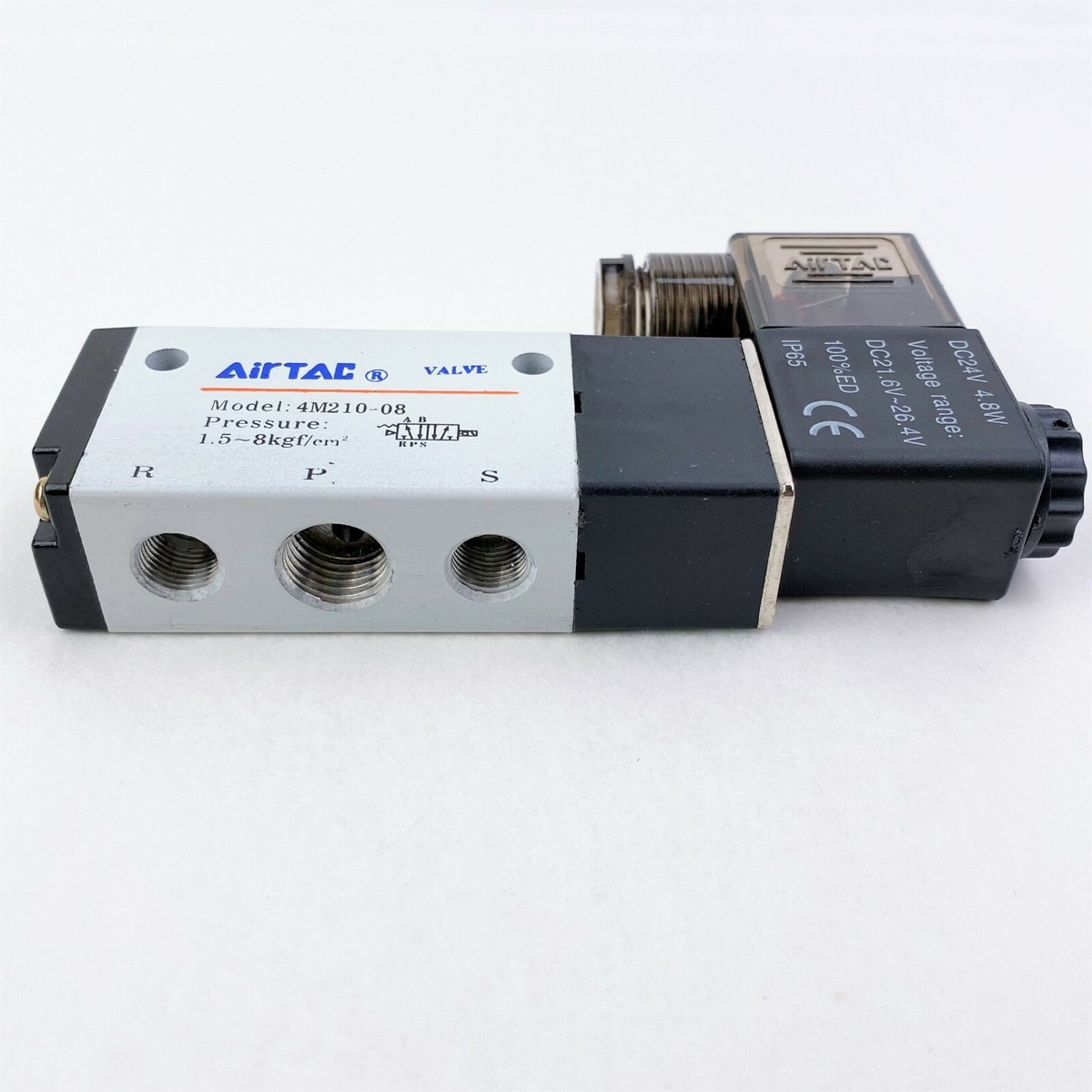 شیر برقی پنوماتیک  برند ایرتک مدل 4M210-08