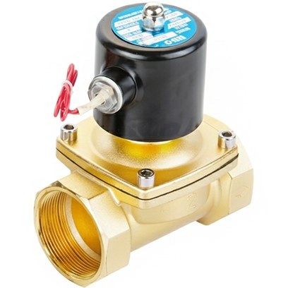 شیر برقی آبی آلیاژی برند یونی-دی (UNI-D) سایز 2 اینچ
