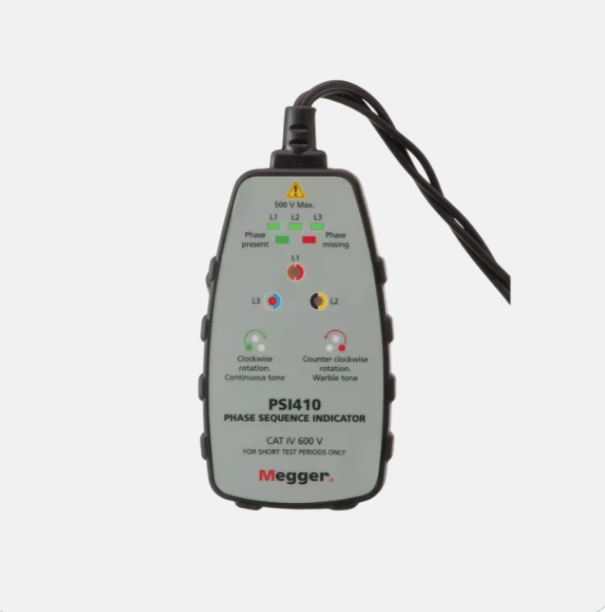 تستر چرخش فاز PSI 410 برند مگر مدل PSI 410
