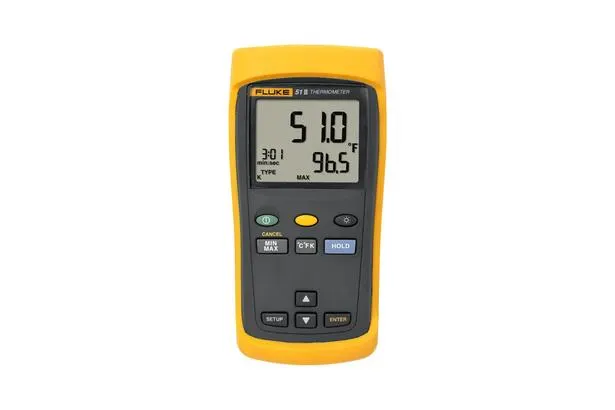 ترمومتر دیجیتال تماسی فلوک مدل 51 II – اورجینال
