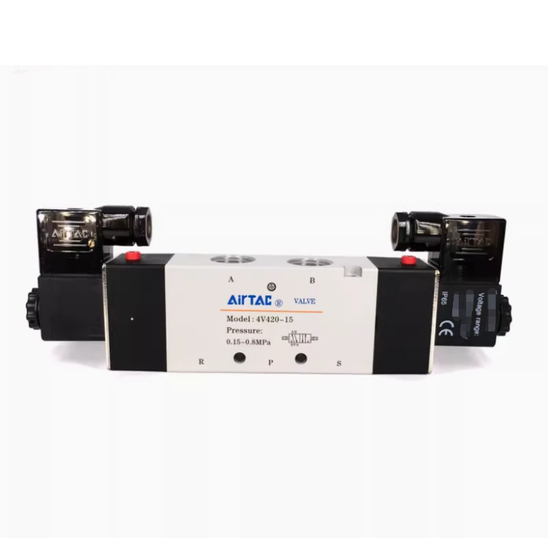 شیر برقی پنوماتیک مدل 4V420-15 برند ایرتک