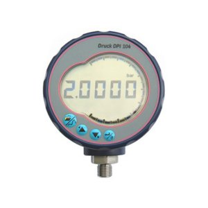 Features 0.05% full scale (FS) accuracy Pressure ranges to 20,000 psi (1400 bar) Eleven selectable pressure units Large, easy to read display with five digit resolution Pressure indication and bar graph for quick visual reference Temperature compensated accuracy from 14 to 122°F (-10 to 50°C) 0 to 5V analog output Pressure switch test Minimum/Maximum, tare and alarm functions IDOS compatible and RS232 serial interface Networking capability (1 to 99 units) Stainless steel or Inconel pressure cavity for aggressive media Includes NIST traceable certificate of calibration