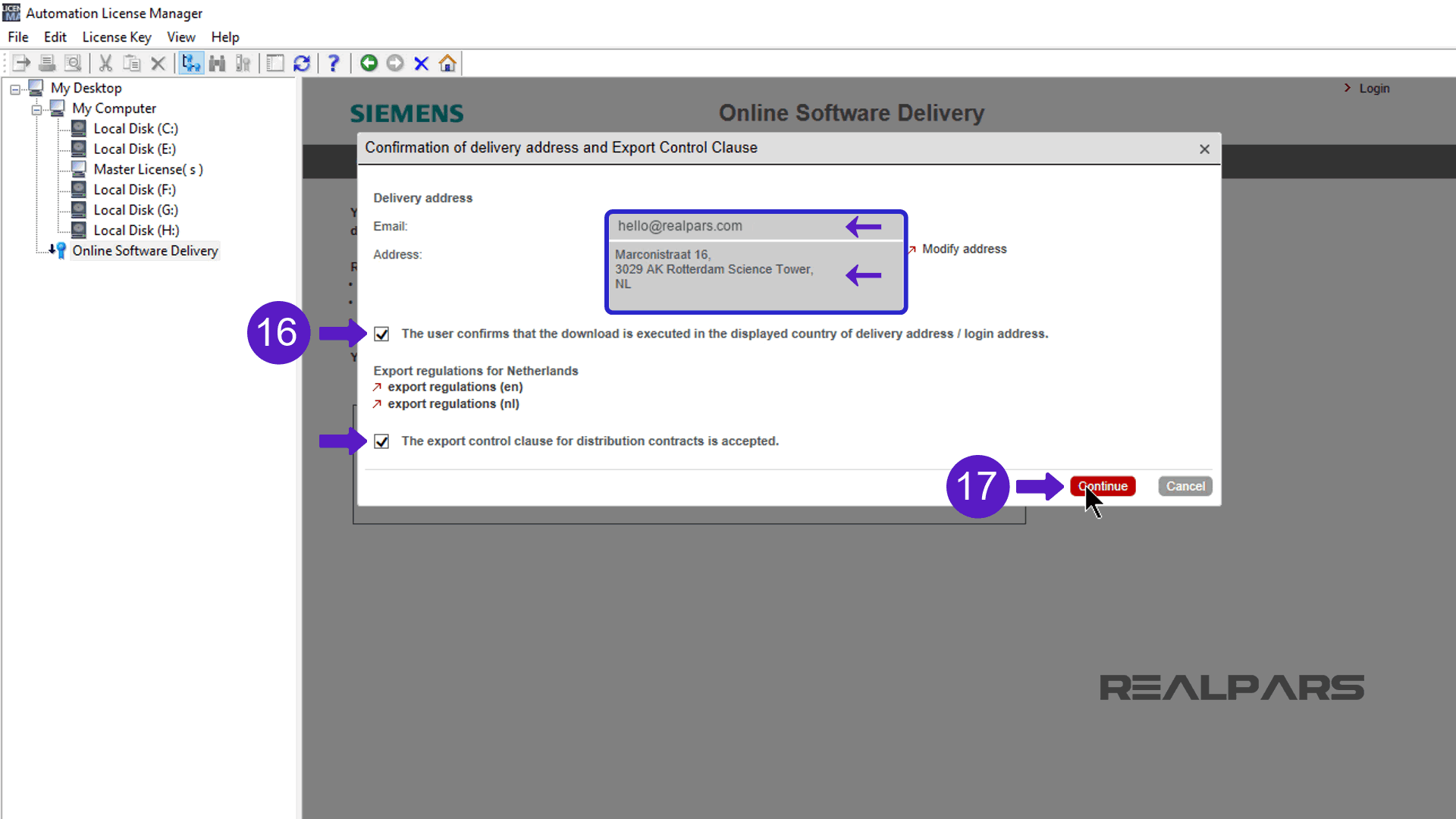 https://pargaran .com/content/uploads/2020/09/Confirmation-Delivery-Address.png