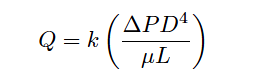 ,معادله دبی سنج آرام